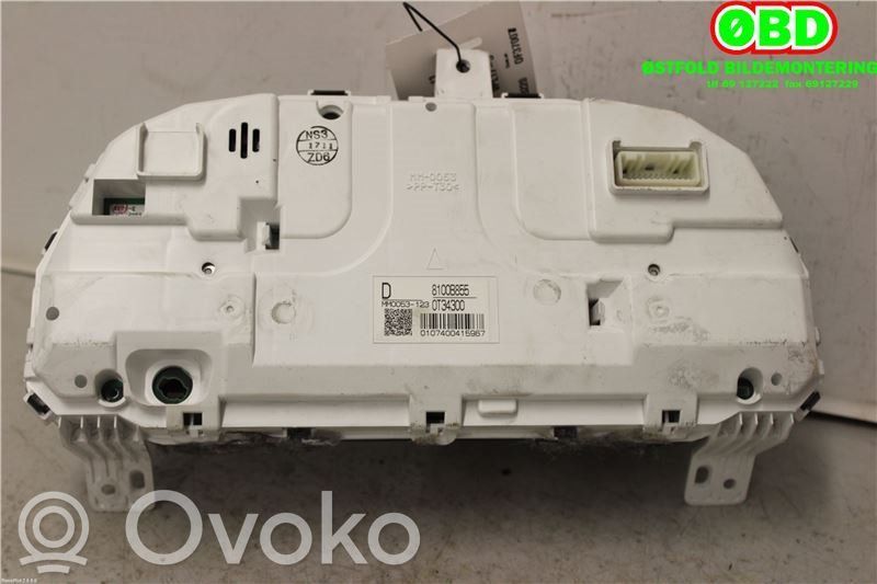 Mitsubishi Outlander Nopeusmittari (mittaristo) 