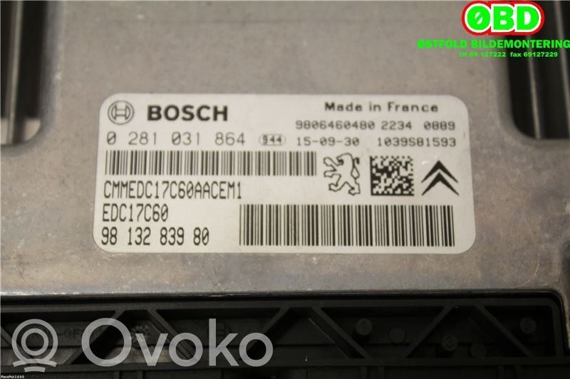 Peugeot Partner Engine control unit/module ECU 