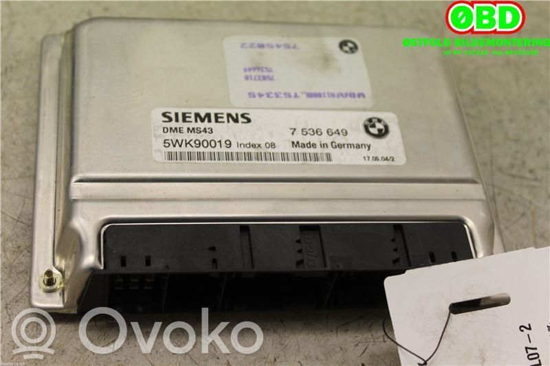 BMW X5 E53 Motorsteuergerät ECU 