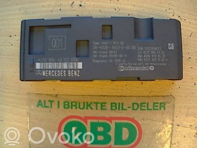 Mercedes-Benz E W212 Siłownik elektryczny podnoszenia klapy tylnej / bagażnika 
