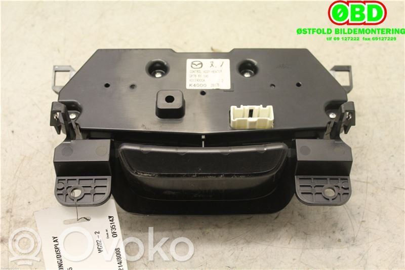 Mazda 2 Climate control/heater control trim 
