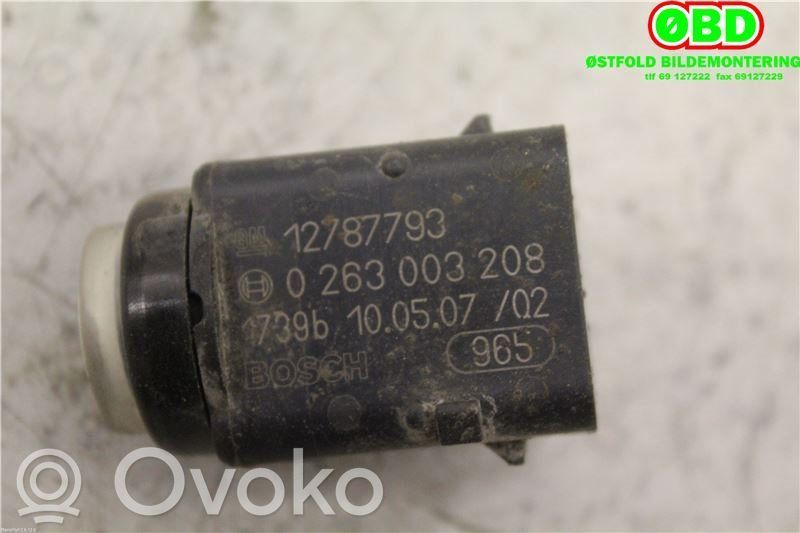 Saab 9-3 Ver2 Interruptor del sensor de aparcamiento (PDC) 