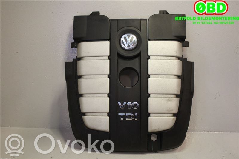 Volkswagen Touareg I Couvercle cache moteur