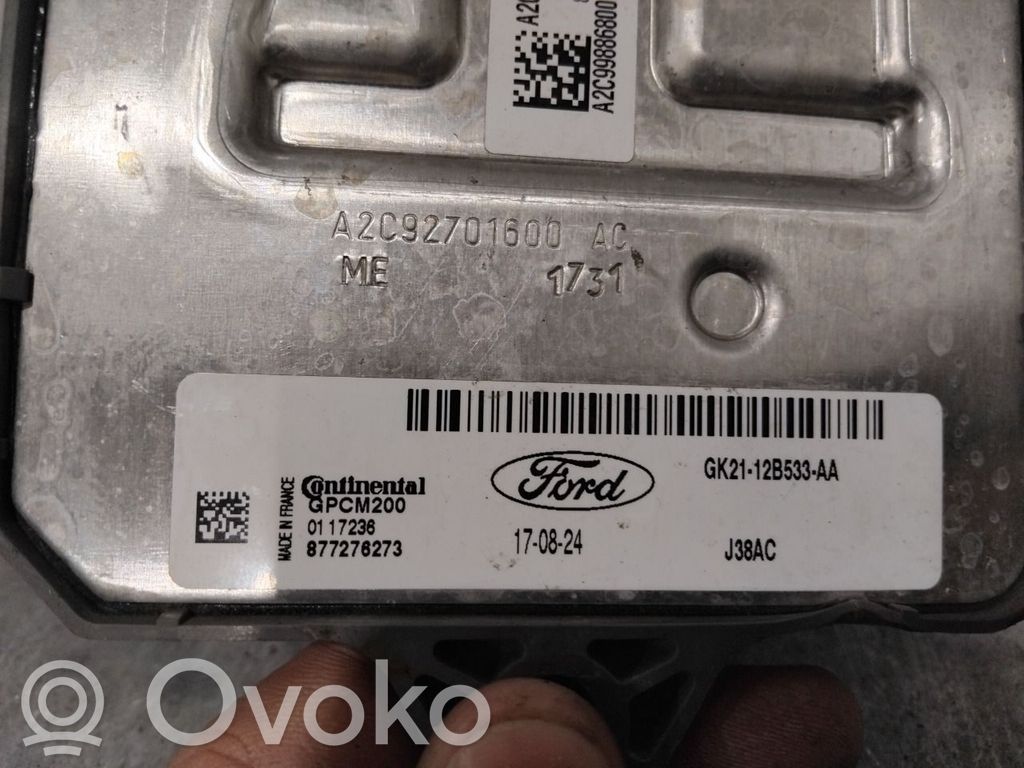 Ford Transit Custom Žvakių pakaitinimo rėlė 
