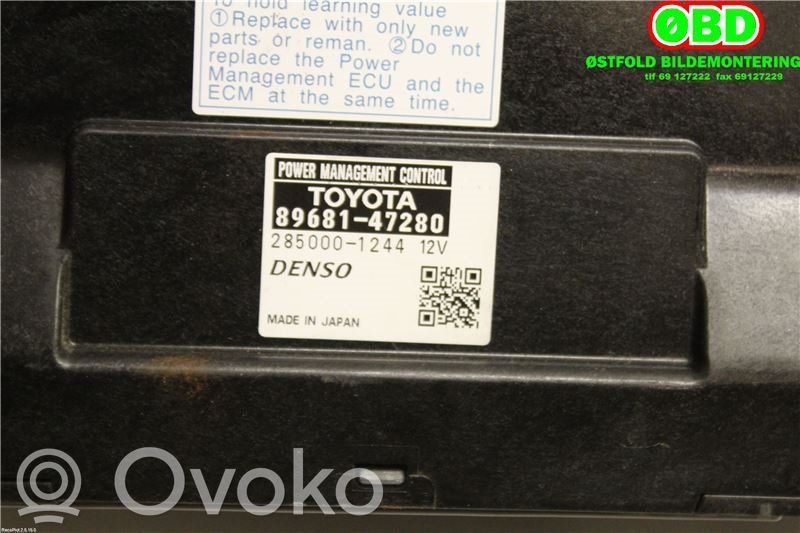 Toyota Prius+ (ZVW40) Other control units/modules