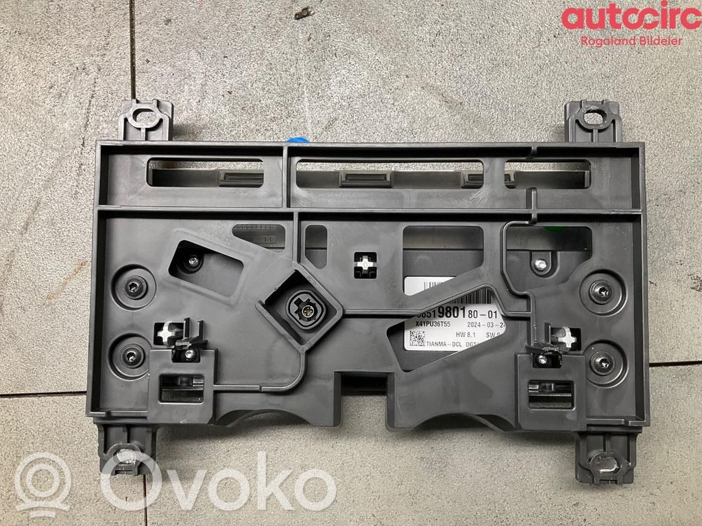 Opel Vivaro Geschwindigkeitsmesser Cockpit 