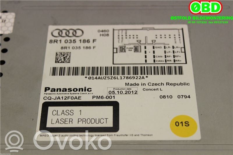 Audi A4 S4 B8 8K Unitate principală radio/CD/DVD/GPS 