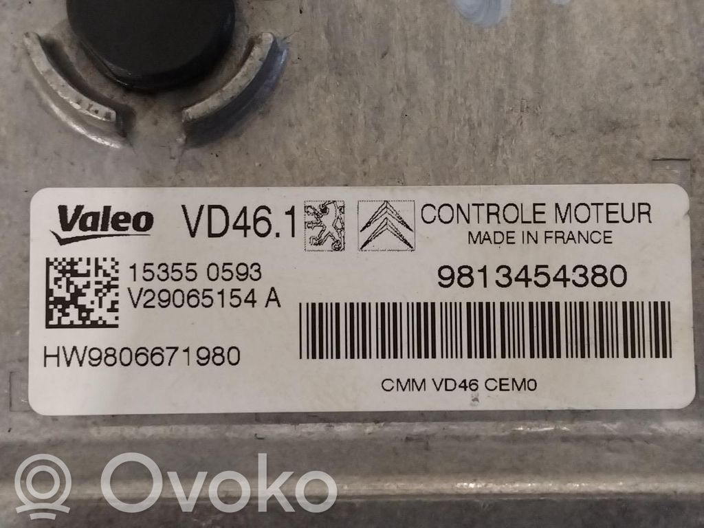 Peugeot 2008 I Engine control unit/module ECU 