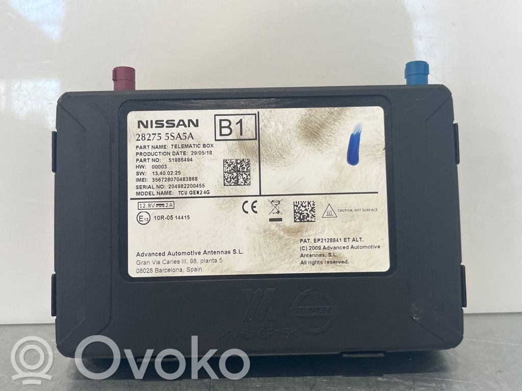 Nissan Leaf II (ZE1) Inne komputery / moduły / sterowniki 
