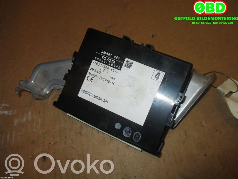Toyota Yaris Unitate/modul de control fără cheie (KESSY) 