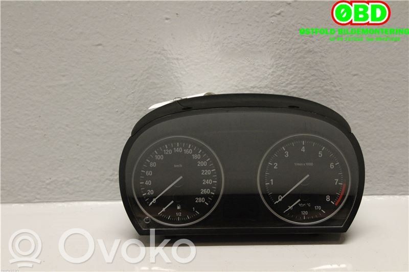 BMW 3 E90 E91 Spidometras (prietaisų skydelis) 
