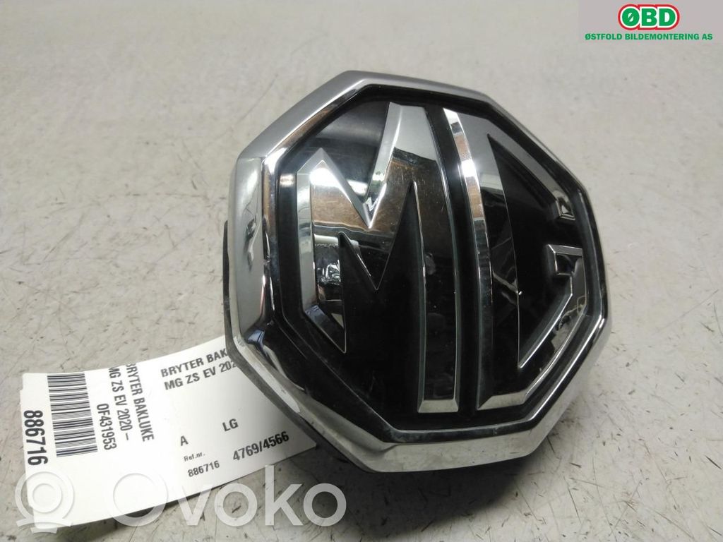 MG ZS Tailgate opening switch 