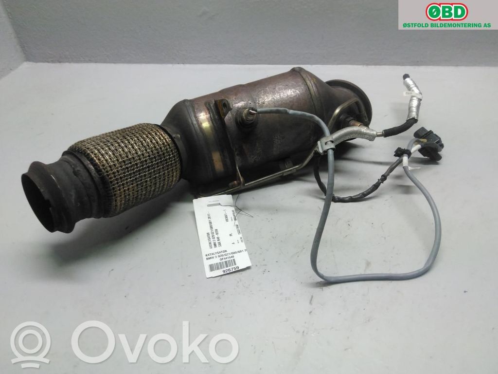BMW 3 G20 G21 Filtro de partículas del catalizador/FAP/DPF 