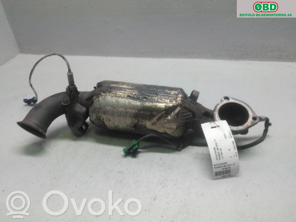 Peugeot 308 Filtr cząstek stałych Katalizator / FAP / DPF 