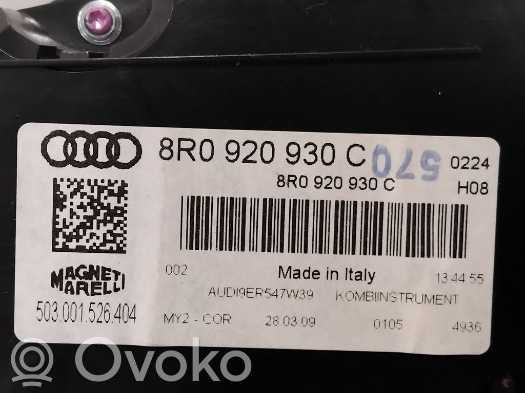 Audi Q5 SQ5 8R Licznik / Prędkościomierz