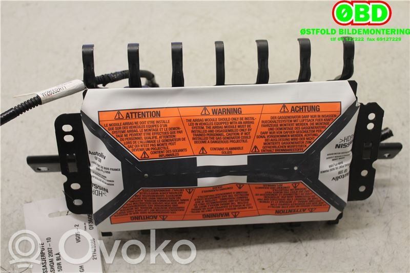 Nissan Qashqai Airbag pasager 