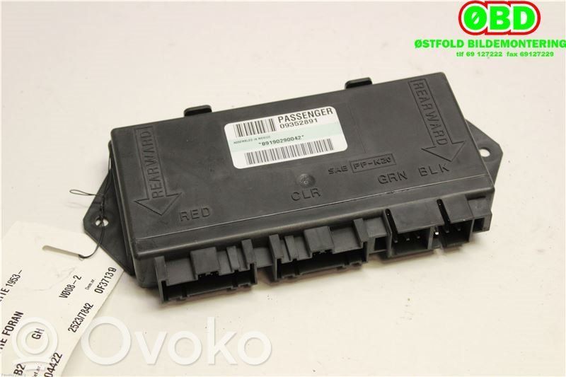 Chevrolet Corvette Door control unit/module 