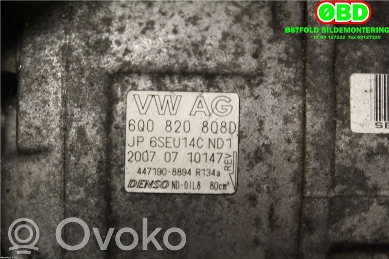 Skoda Roomster (5J) Klimakompressor Pumpe 