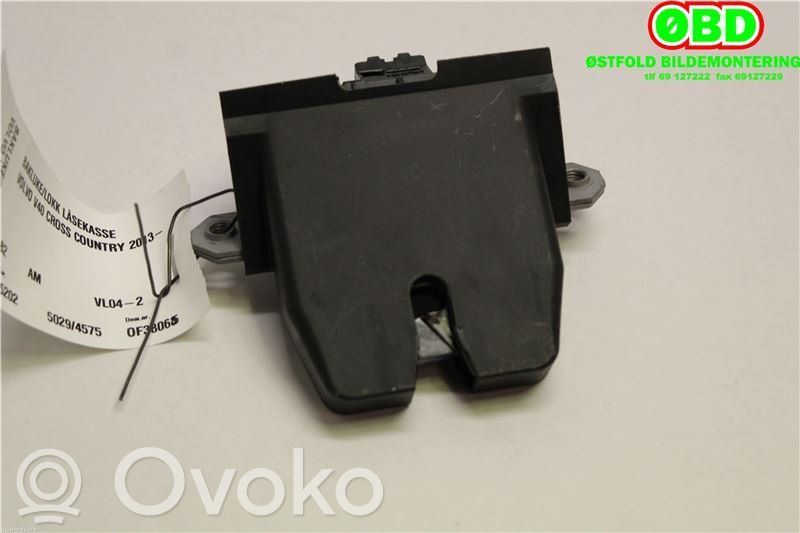 Volvo V40 Loquet de verrouillage de hayon