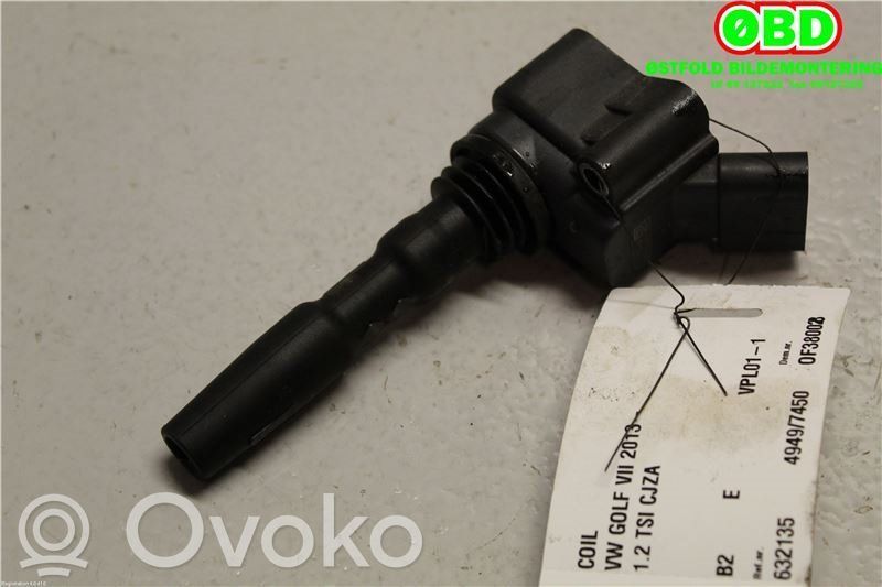 Volkswagen Golf VII Bobina di accensione ad alta tensione