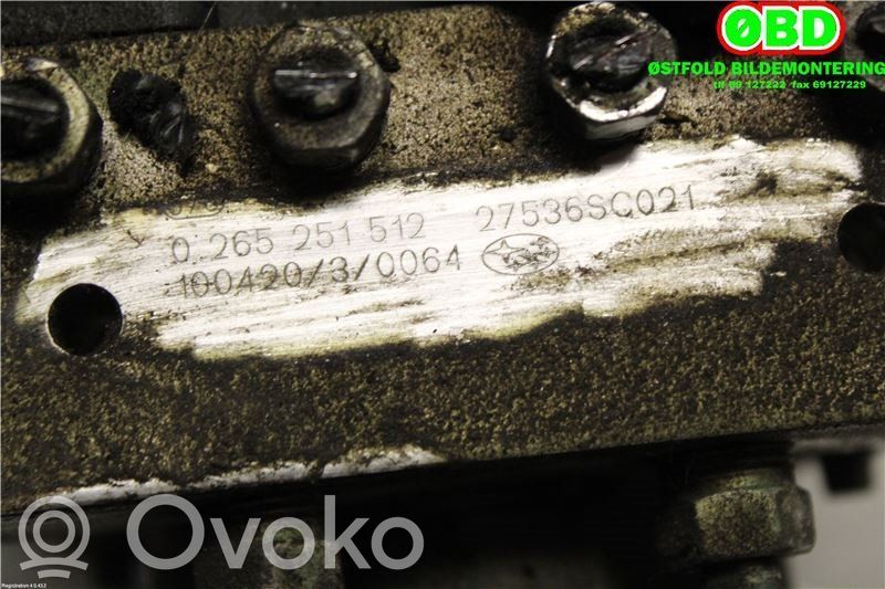 Subaru Forester SH Bomba de ABS 