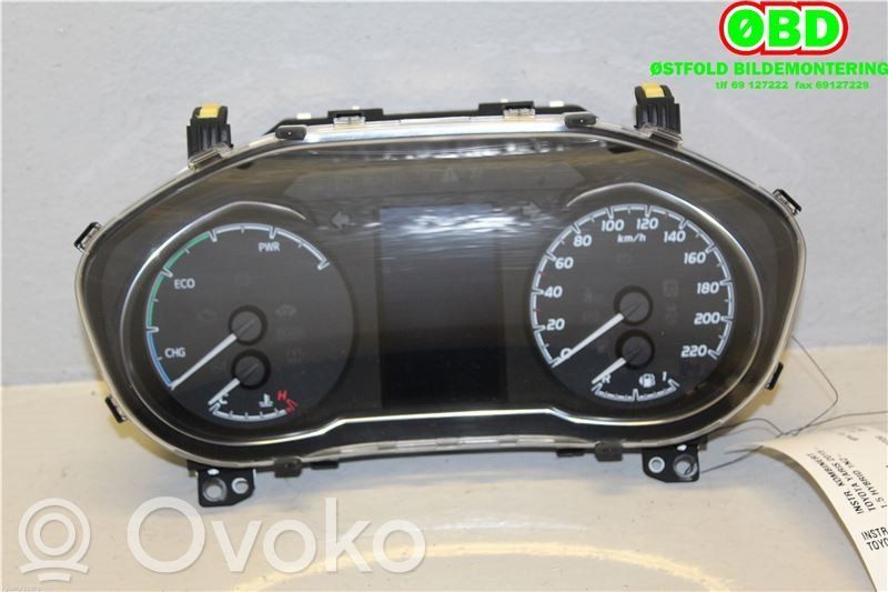 Toyota Yaris Tachimetro (quadro strumenti) 