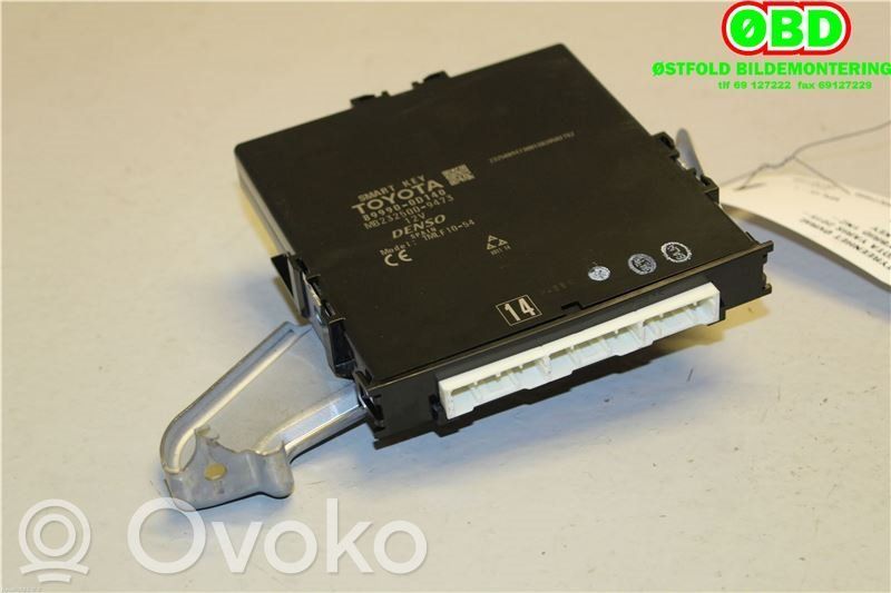 Toyota Yaris Unitate/modul de control fără cheie (KESSY) 