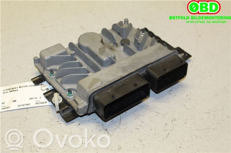 Engine control unit/module ECU   55579719,55596662,55596662,1247357,55579719,55596662