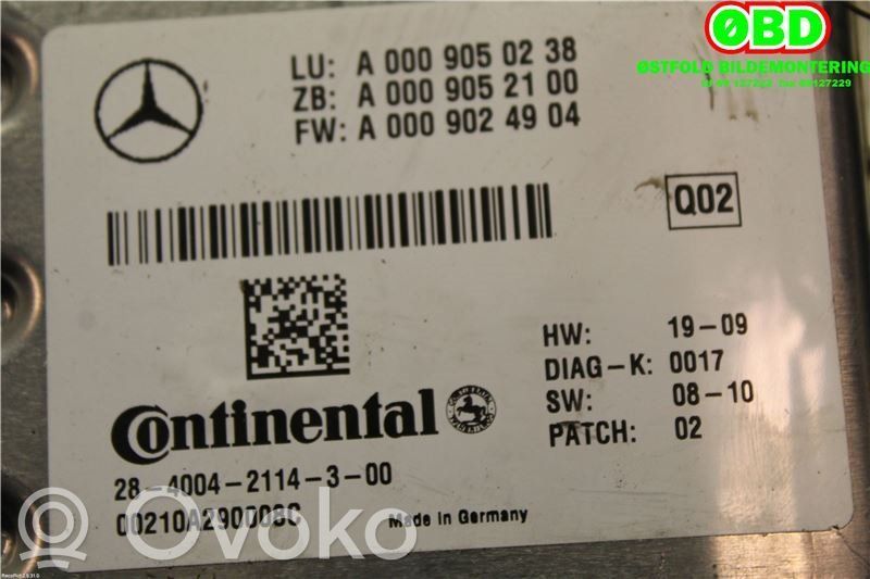 Mercedes-Benz E W212 Windshield/windscreen camera 