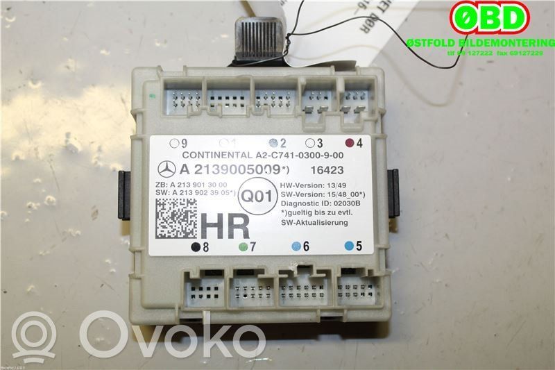 Mercedes-Benz E W213 Door control unit/module 