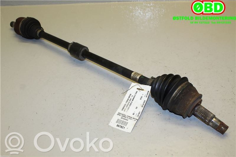 Opel Corsa D Front driveshaft 