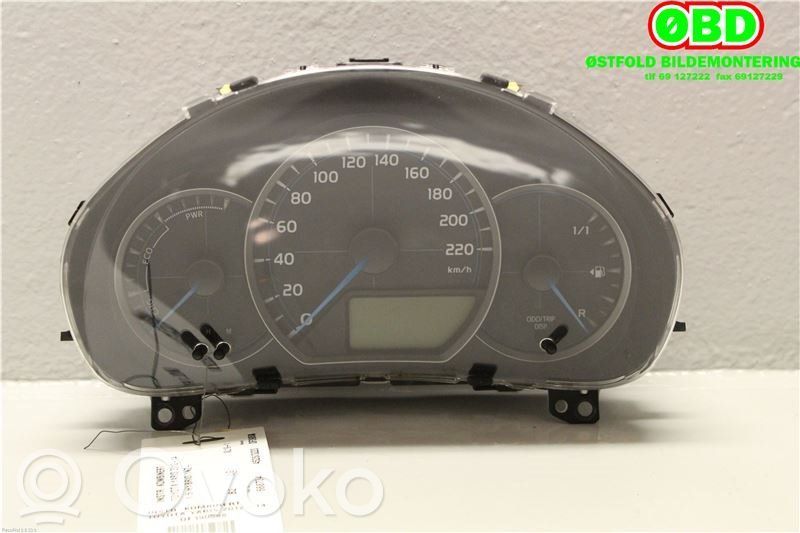 Toyota Yaris Compteur de vitesse tableau de bord