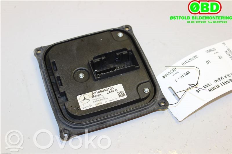 Unité de commande / module Xénon   A2189009103,2189009103,2189009103,2189009103,A2189009103