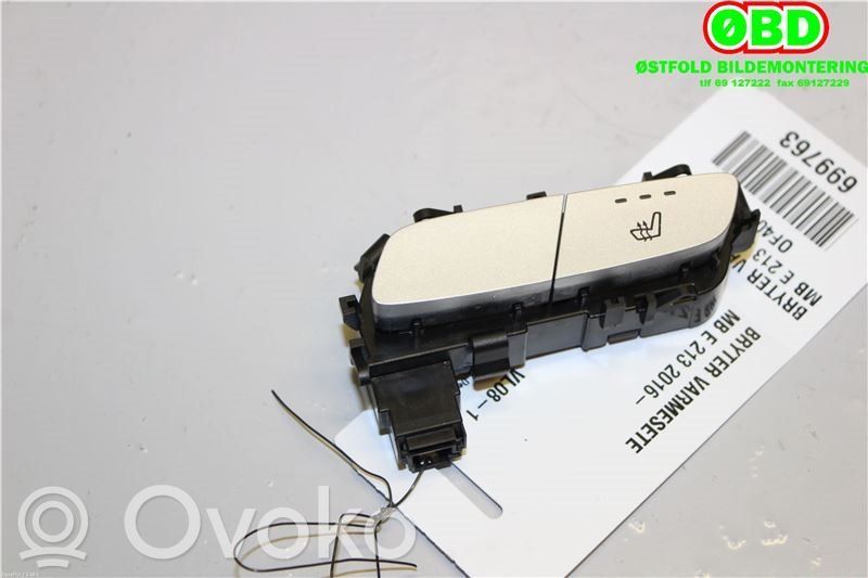 Mercedes-Benz E W213 Interruptor de calefacción del asiento 