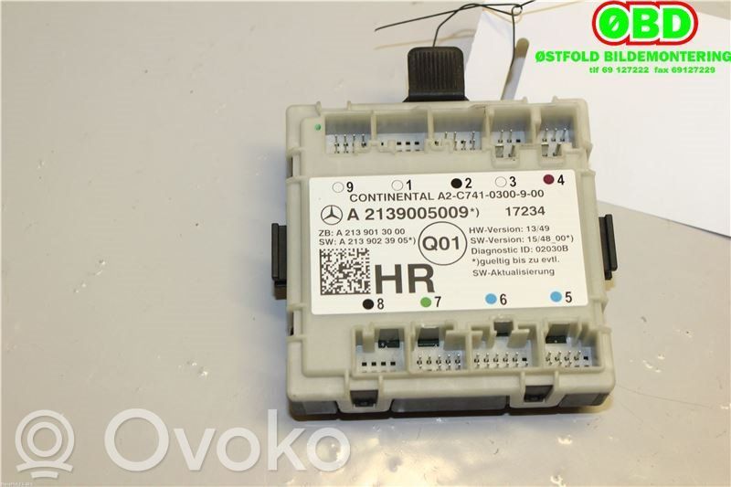Mercedes-Benz E W213 Door control unit/module 