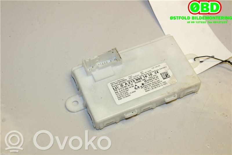 Mercedes-Benz E W213 Keyless (KESSY) go control unit/module 