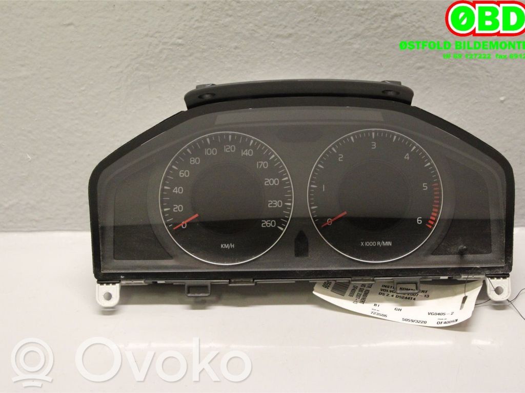 Volvo S80 Speedometer (instrument cluster) 