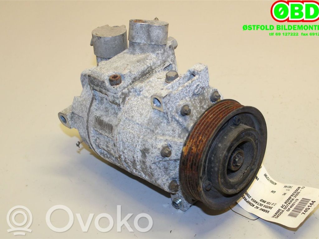 Skoda Octavia Mk2 (1Z) Compressore aria condizionata (A/C) (pompa)