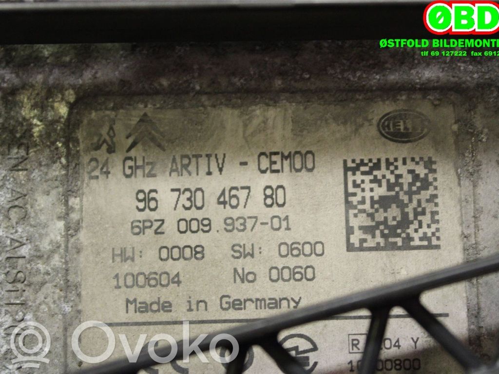 Peugeot 3008 I Sensor de radar Distronic 