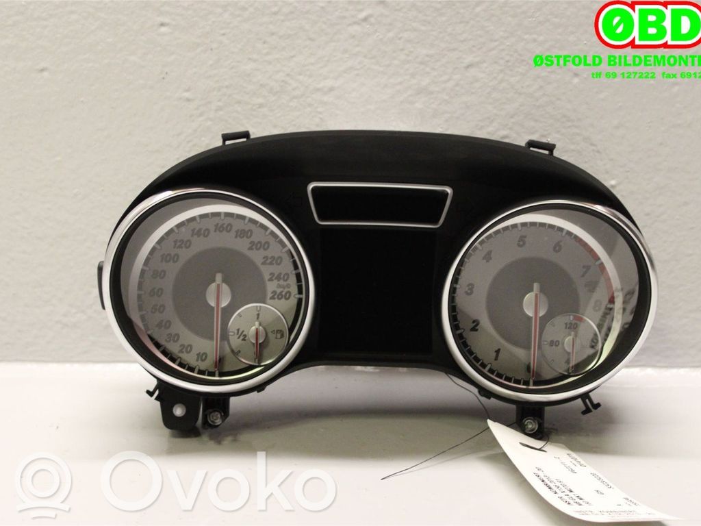 Mercedes-Benz GLA W156 X156 Tachimetro (quadro strumenti)