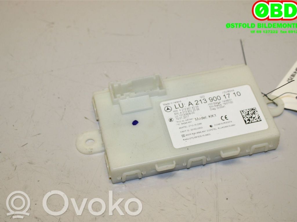 Mercedes-Benz E W213 Centralina/modulo keyless go