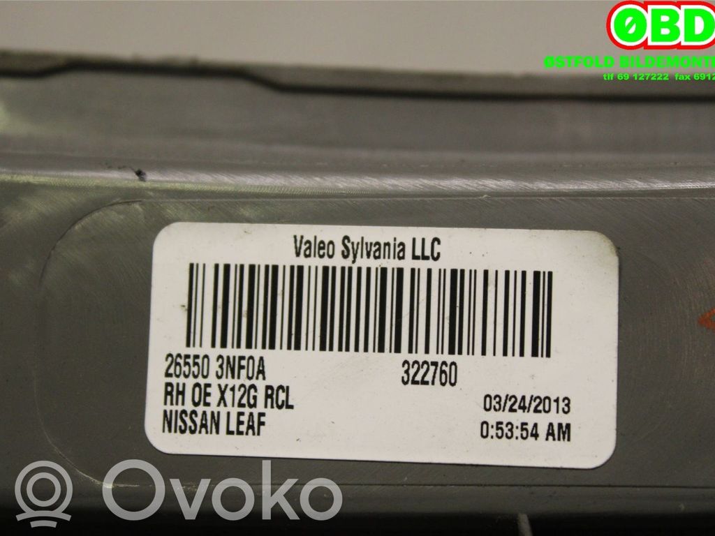 Nissan Leaf I (ZE0) Lampa tylna 