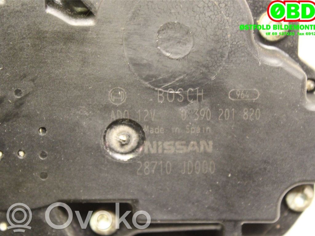 Nissan Qashqai Motor ștergător lunetă 