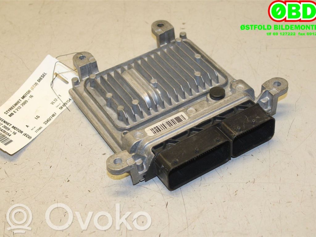 Mercedes-Benz E W212 Engine control unit/module ECU 