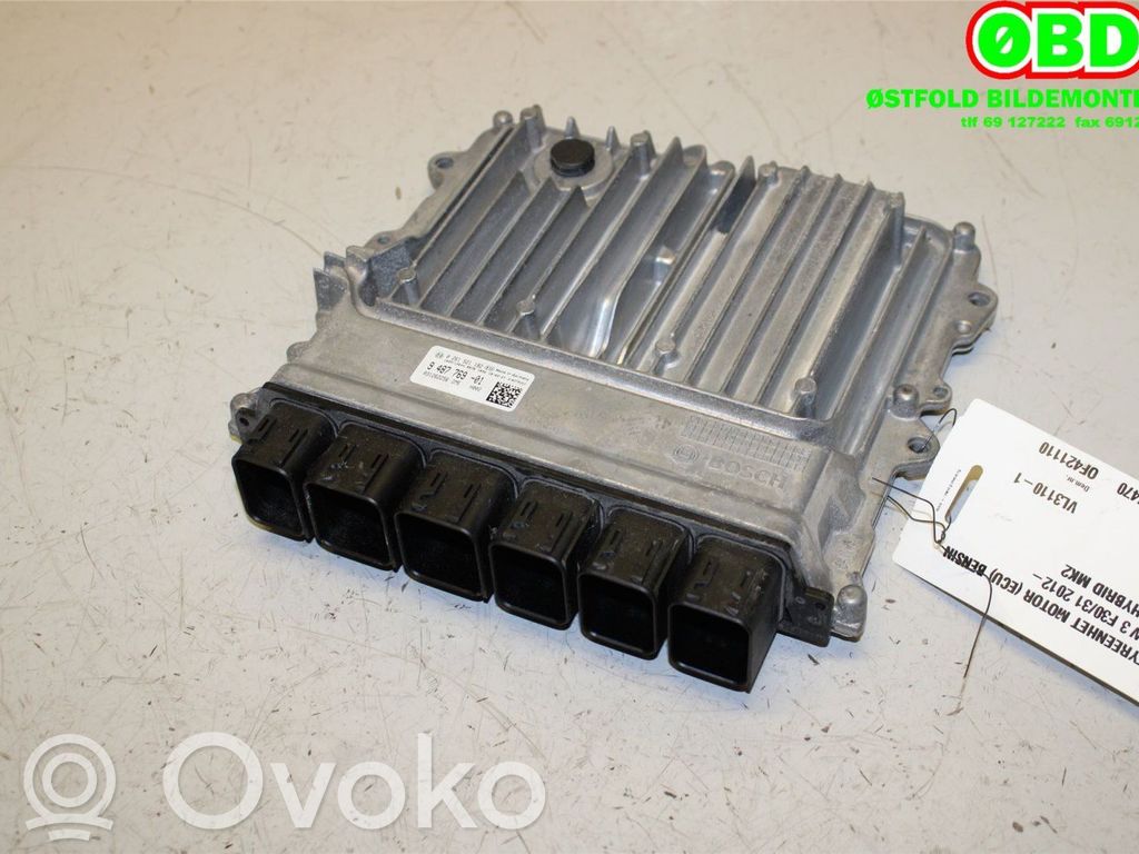 BMW 3 F30 F35 F31 Komputer / Sterownik ECU silnika 