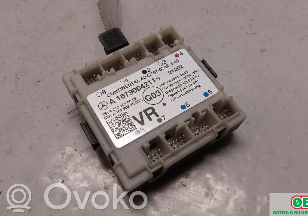 Mercedes-Benz GLC X253 C253 Door control unit/module 