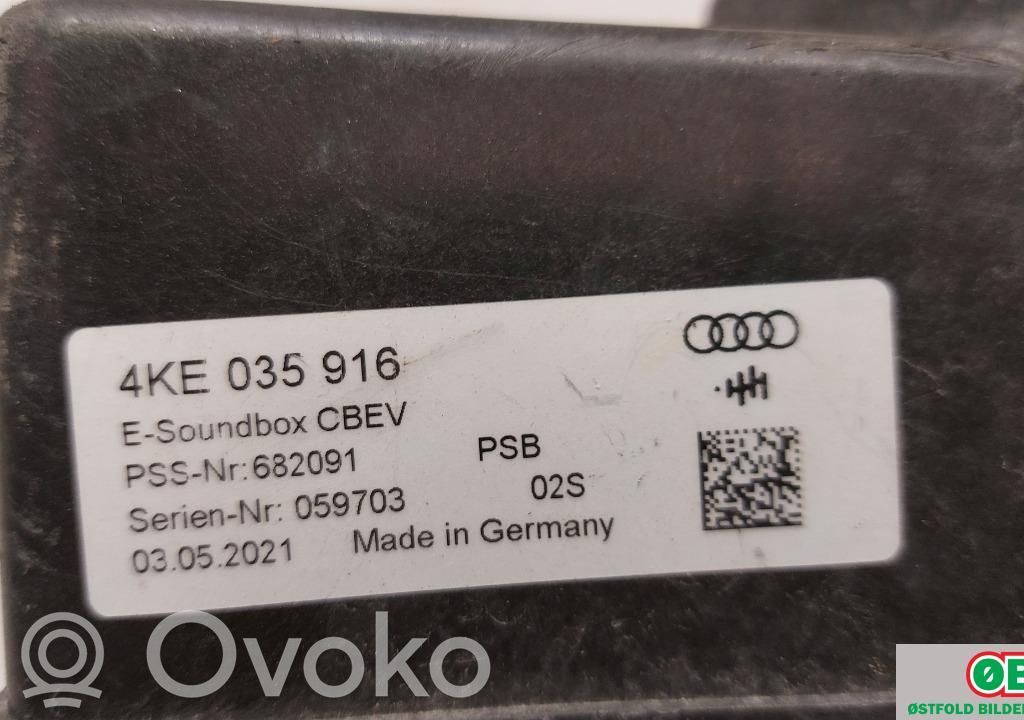 Audi e-tron Hupe Signalhorn Fanfare