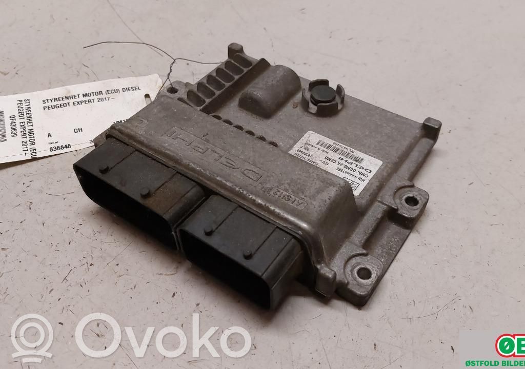 Engine control unit/module ECU   1616358580,9825576480,9825576480,1616358580,9825576480