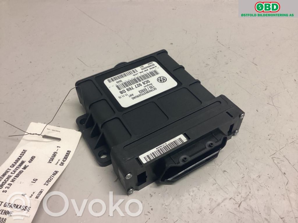 Porsche Cayenne (92A) Unitate/modul de control cutie de viteze 