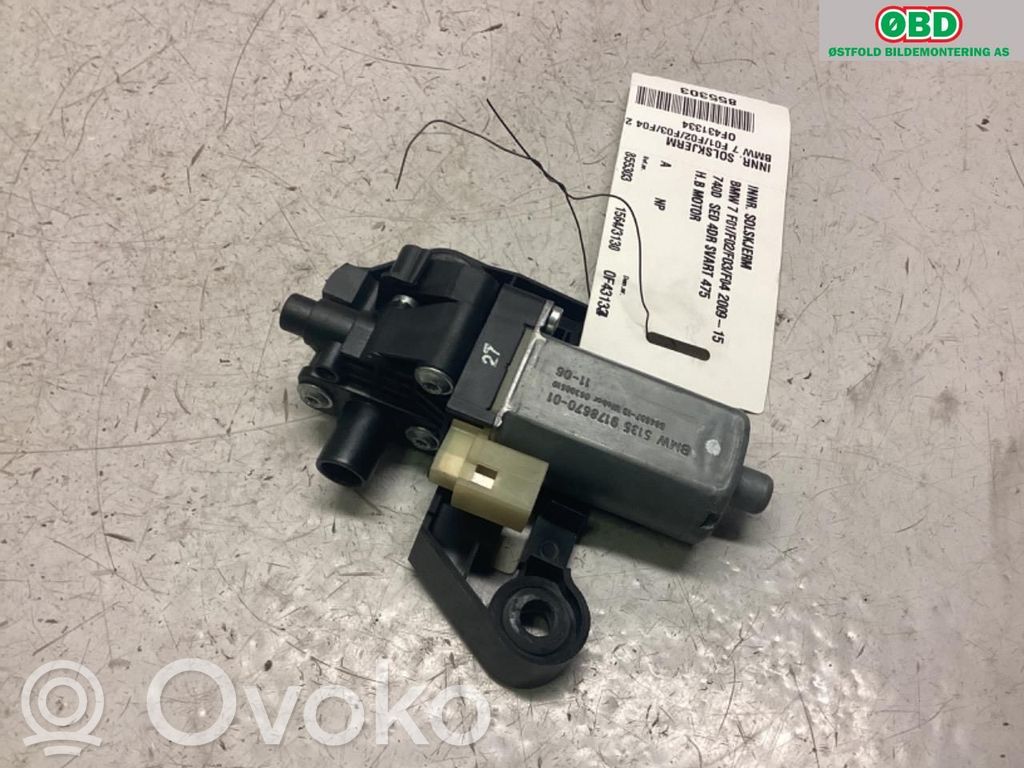 BMW 7 F01 F02 F03 F04 Osłona przeciwsłoneczna 